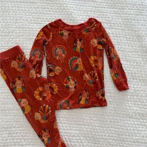 Little Sleepies Grateful Gobbles Two Piece Pajama